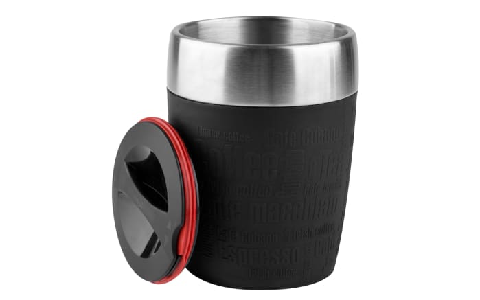 Isobecher Travel Cup in schwarz, 0,2 l-03