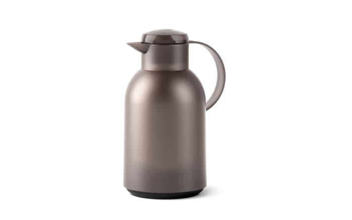 Isolierkanne Samba QP in transluzent taupe, 1,5 L-01