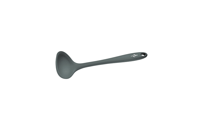 Schöpflöffel in grau, 28 cm