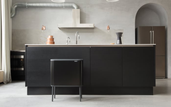Mülleimer Touch Bin Bo, schwarz, 68 cm-05
