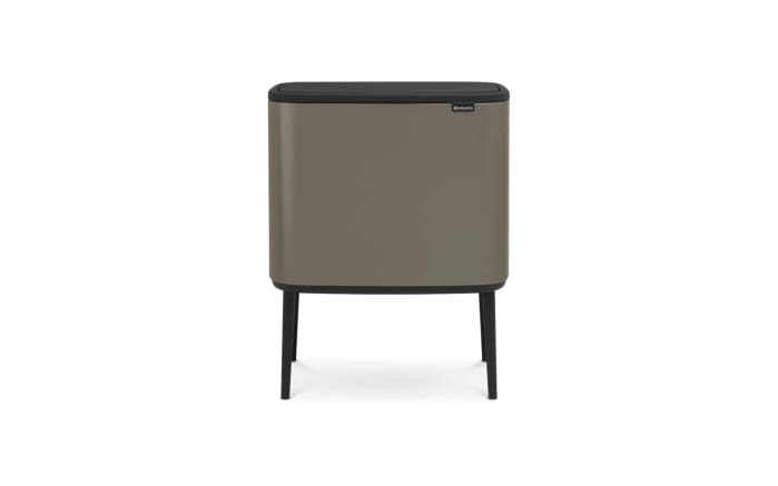Mülleiner Touch Bin Bo, platinum, 68 cm-01