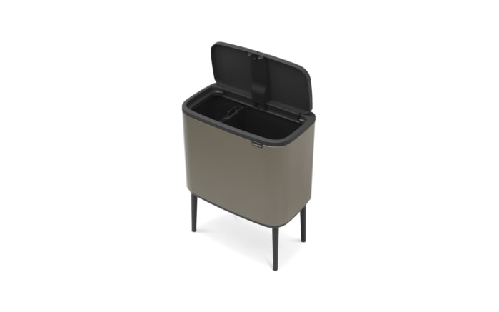 Mülleiner Touch Bin Bo, platinum, 68 cm-04