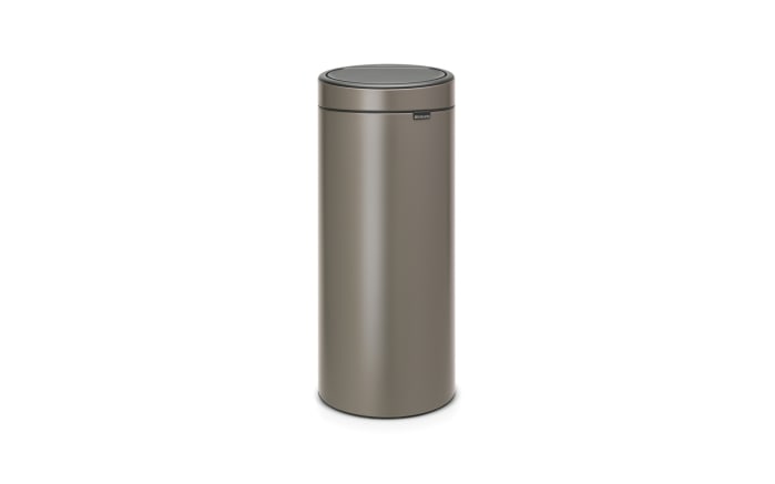 Mülleimer Touch Bin New, platinum, 30 L-01