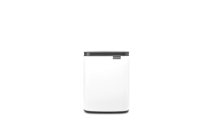 Abfallbehälter Bo, weiß, 7 L-01