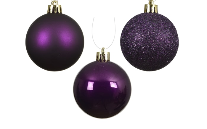 Set Weihnachtskugeln, feige, 6 cm-02