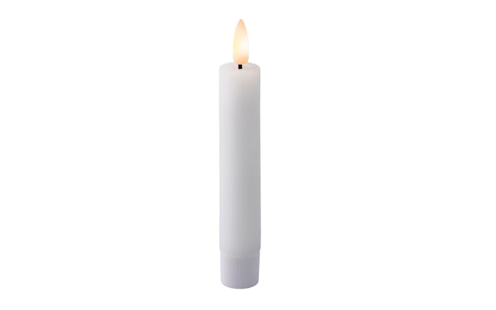 LED Spitzkerze, weiß/warmweiß