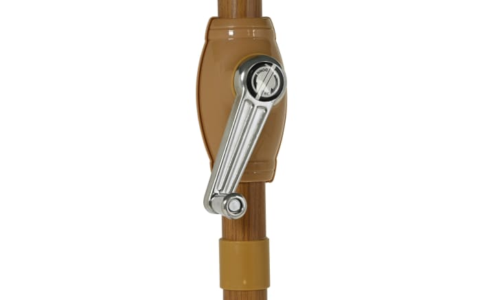 Sonnenschirm, braun/grau, 220 cm-02