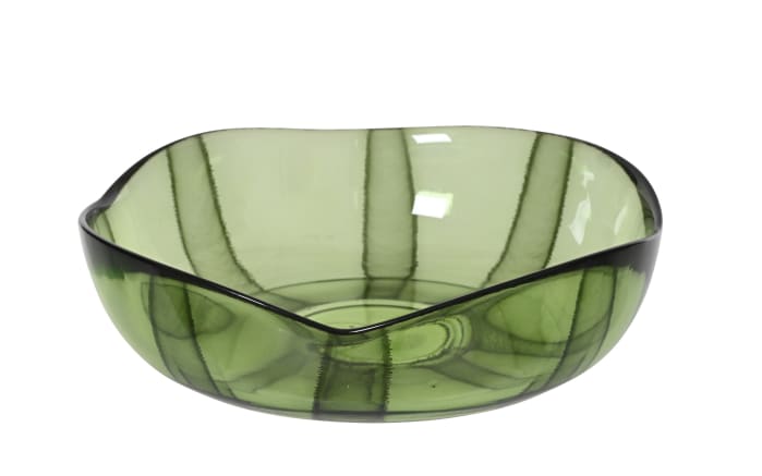 Glasteller, grün, 8,5 cm