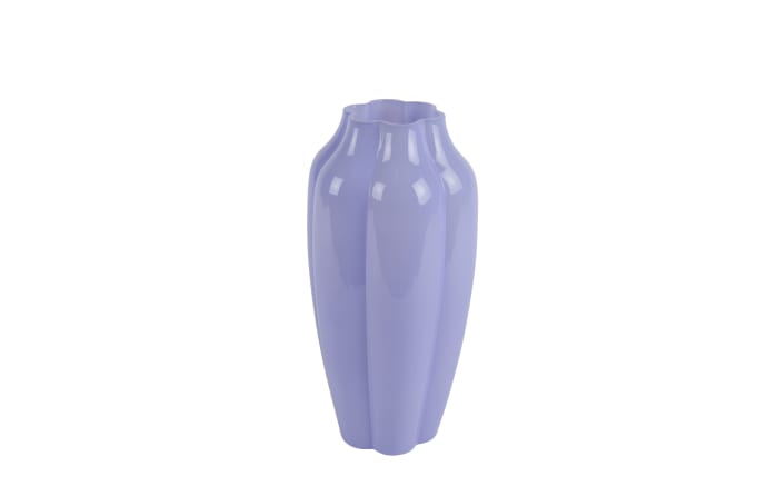 Glasvase, violett, 30 cm