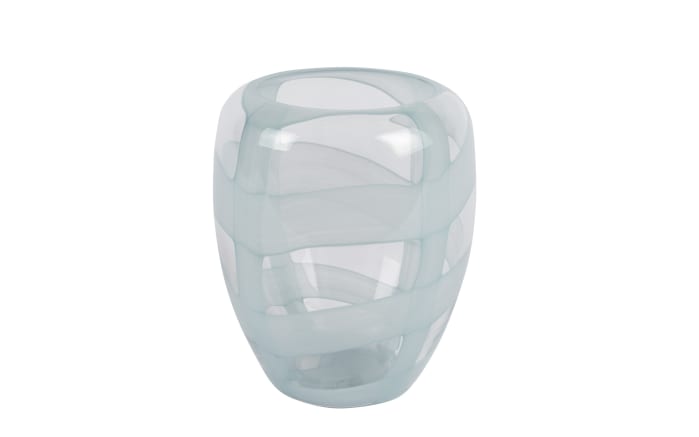 Glasvase, transparent, 19,5 cm