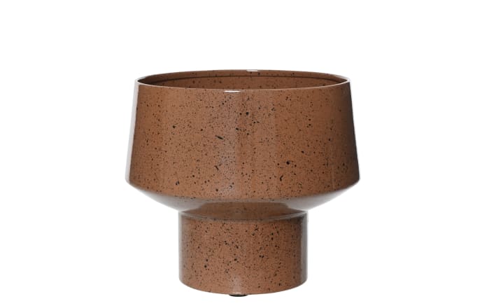 Blumentopf, Eisen, terrabraun, 16 cm
