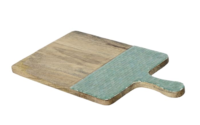 Schneidebrett, blau/braun, 46 cm-02