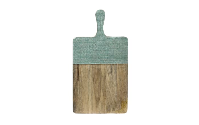 Schneidebrett, blau/braun, 46 cm-01