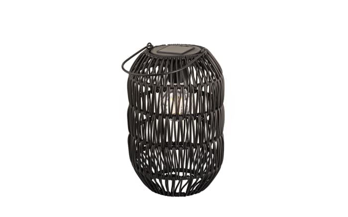 Solar-Laterne, schwarz, 24,5 cm-01