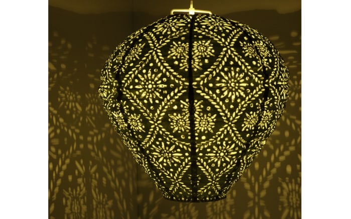 Solar-Laterne, braun, 30 cm-03