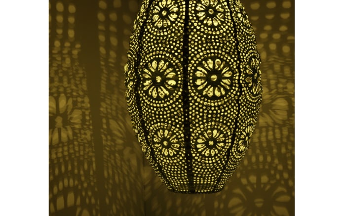 Solar-Laterne, orange, 23 cm-03