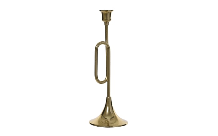 Kerzenhalter, goldfarbig, 34 cm-01