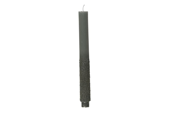 Spitzkerze, grün, 26,5 cm-01