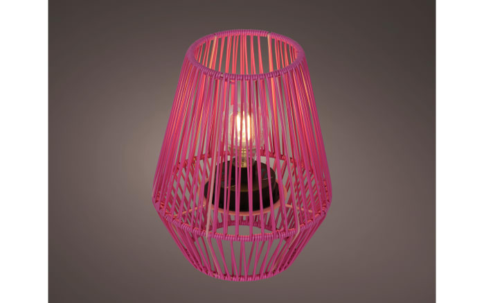 Solar Laterne, pink-02