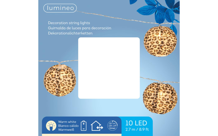 LED Lichterkette, mehrfarbig, 270 cm-03