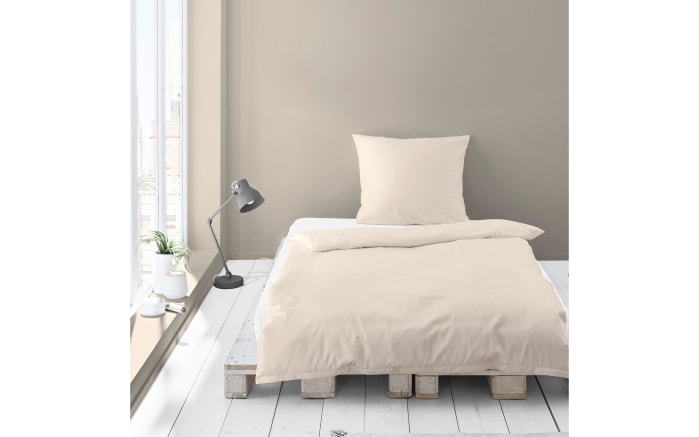 Bettwäsche Feinbiber, creme, 135 x 200 cm-03