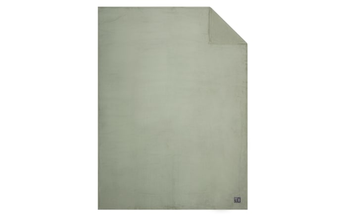 Decke Kuschelsoft, salbei, 150 x 200 cm-01