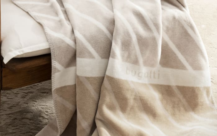Decke, beige, 150 x 200 cm-02