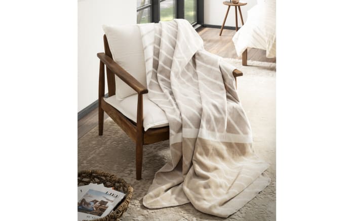 Decke, beige, 150 x 200 cm-03