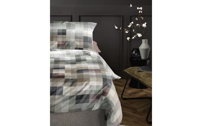Bettwäsche Wave, beige, 135 x 200 cm-02