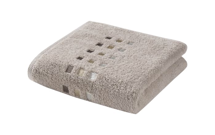 Gästetuch Quattri, beige, 30 x 50 cm-01
