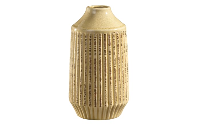 Vase in gelb, 17,2 cm-01