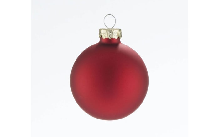 Christbaumkugel-Set, rot, 42-tlg-05