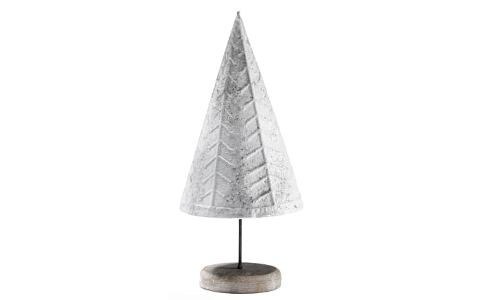 Deko-Tannenbaum, weiß, 34 cm-01