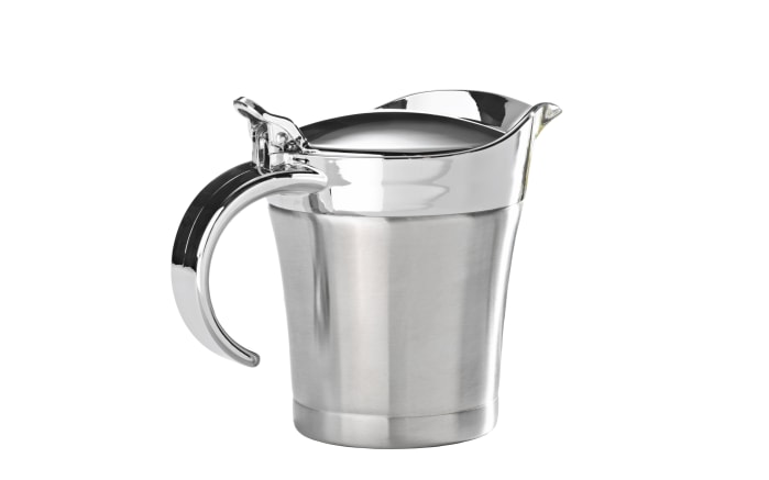 Thermo Sauciere aus Edelstahl, 14 cm-01