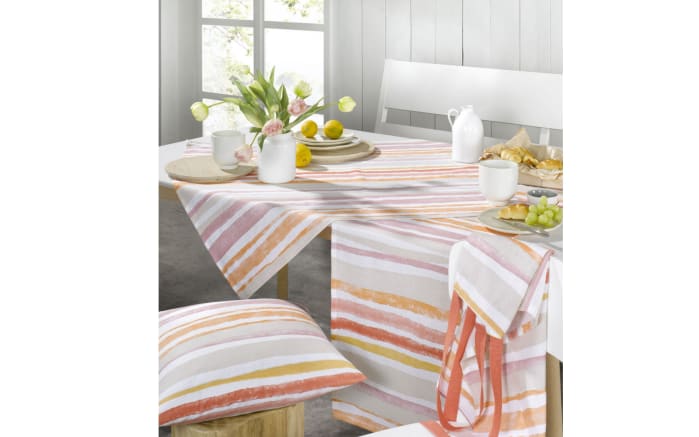 Tischläufer Karina, orange/pink, 40 x 150 cm-02