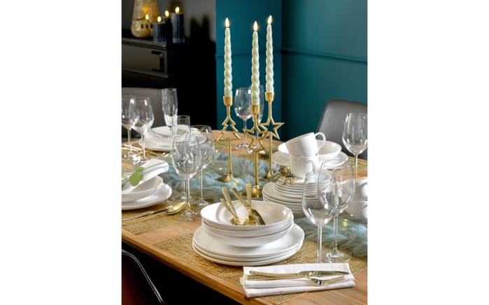Kerzenhalter Engel, gold, 28 cm -02