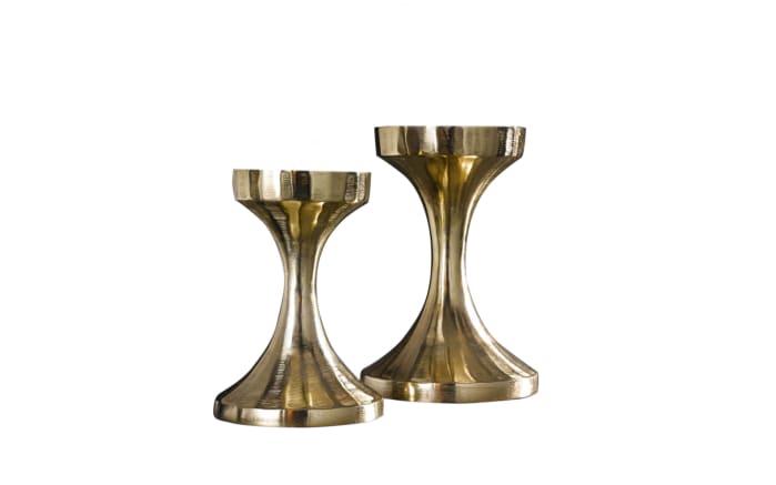 Kerzenhalter klein, gold, 17 cm -03