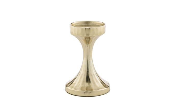Kerzenhalter klein, gold, 17 cm -01
