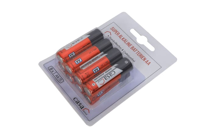 Alkali-Batterien AA, 8 Stück-02