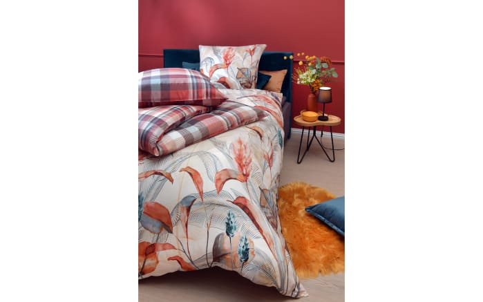 Bettwäsche Romina Satin mehrfarbig, 135 x 200 cm-02