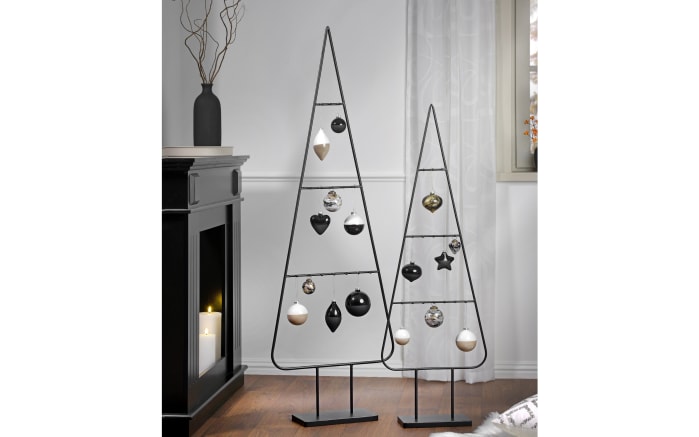 Christbaumzapfen, taupe/weiß, 6,3 cm-02