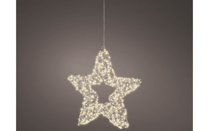 LED-Stern, silber, 38 cm-02