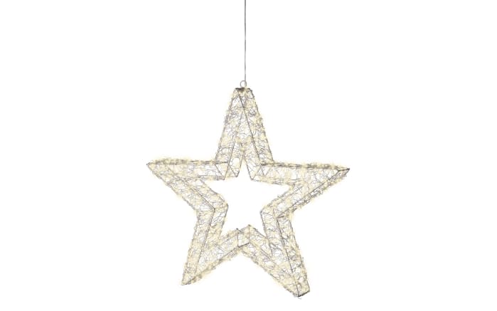 LED-Stern, silber, 58 cm-01