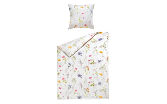 Bettwäsche Aurelia, mehrfarbig, 135 x 200 cm-01