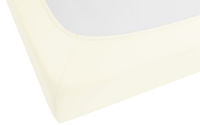 Boxspring-Spannbetttuch, creme, 90 x 190 x 25 cm-03