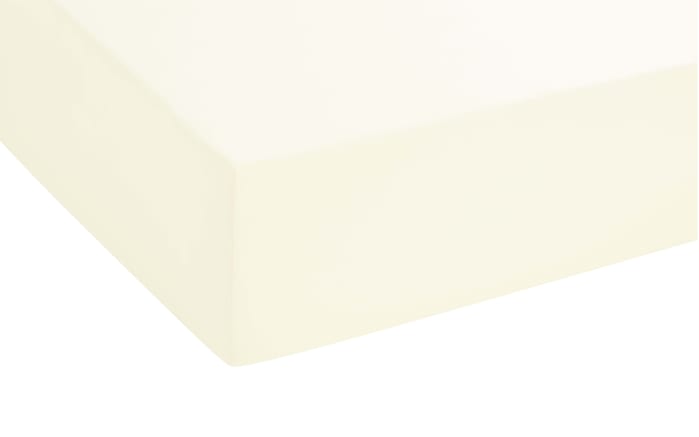 Boxspring-Spannbetttuch, creme, 90 x 190 x 25 cm-02