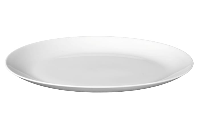 Servierplatte Rondo Liane in weiß, 31 cm-01