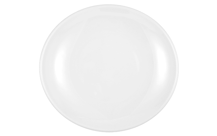 Teller Modern Life in weiß/oval, 21 cm-01
