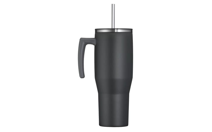 Isolier-Trinkbecher Refreshing, black matt, 1,1 Liter-02