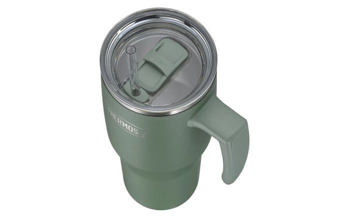 Isolier-Trinkbecher Refreshing, green matt, 1,1 Liter-09